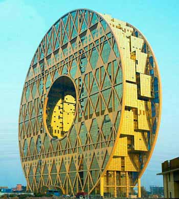 مرکز دایره‌ای «کانجو» در چین