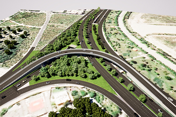 آغاز پروژه احداث تقاطع غیرهمسطح بزرگراه های شهید یارجانی(نواب) و شهید تندگویان