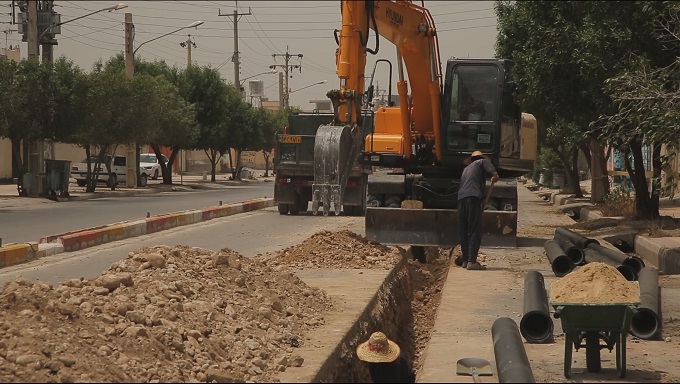 اجرای ۱۶ کیلومتر خط انتقال آب به مخازن و شبکه‌های آبرسانی شهرها و روستاهای استان بوشهر